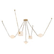 Alora Mineral 5-Head Chandelier