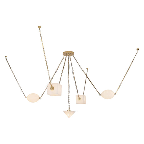 Alora Mineral 5-Head Chandelier