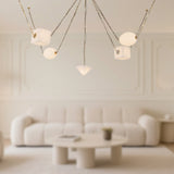 Alora Mineral 5-Head Chandelier