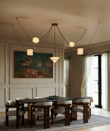 Alora Mineral 5-Head Chandelier