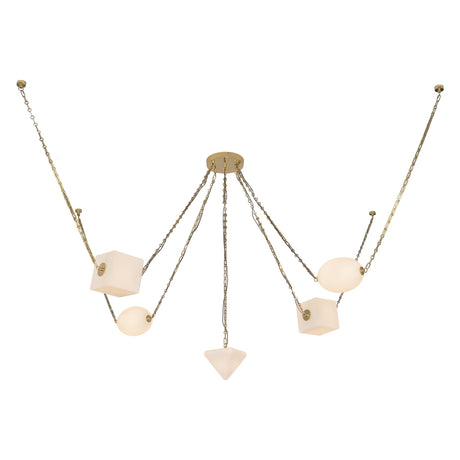 Alora Mineral 5-Head Chandelier