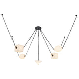 Alora Mineral 5-Head Chandelier