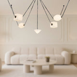 Alora Mineral 5-Head Chandelier