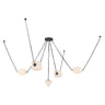 Alora Mineral 5-Head Chandelier
