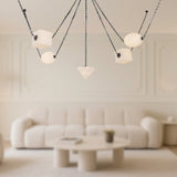 Alora Mineral 5-Head Chandelier