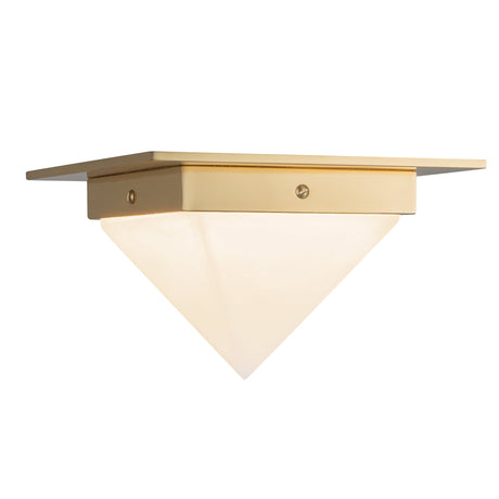 Alora Mineral 4-in (8-in Width) Flush Mount
