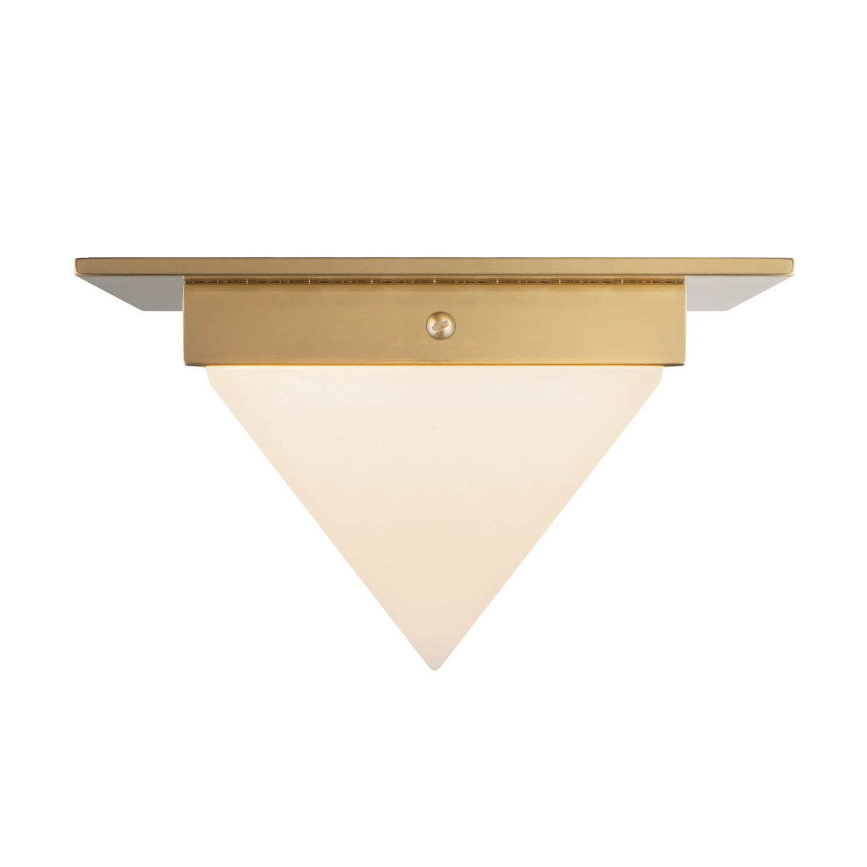Alora Mineral 4-in (8-in Width) Flush Mount