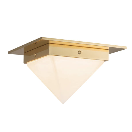 Alora Mineral 4-in (8-in Width) Flush Mount