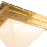Alora Mineral 4-in (8-in Width) Flush Mount