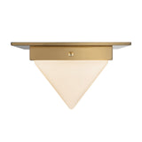 Alora Mineral 4-in (8-in Width) Flush Mount