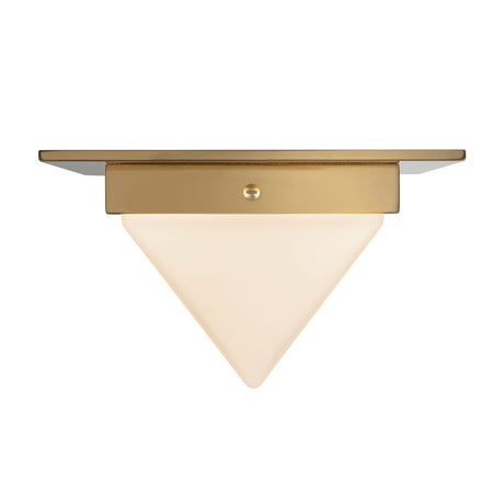 Alora Mineral 4-in (8-in Width) Flush Mount