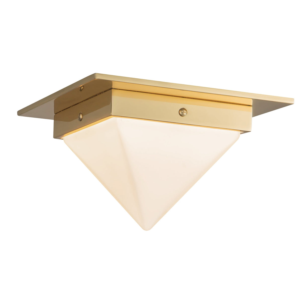 Alora Mineral 4-in (8-in Width) Flush Mount