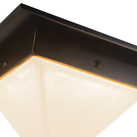 Alora Mineral 4-in (8-in Width) Flush Mount