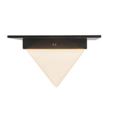 Alora Mineral 4-in (8-in Width) Flush Mount