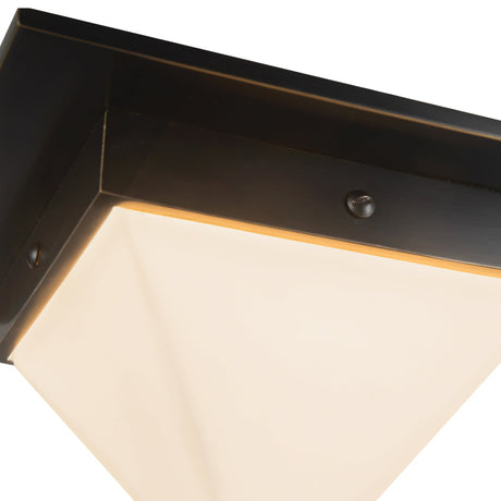 Alora Mineral 4-in (8-in Width) Flush Mount