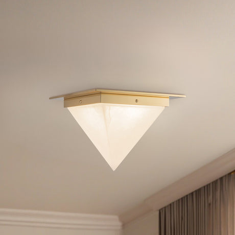 Alora Mineral 9-in (11-in Width) Flush Mount