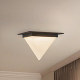 Alora Mineral 9-in (11-in Width) Flush Mount