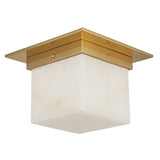 Alora Mineral 5-in (8-in Width) Flush Mount