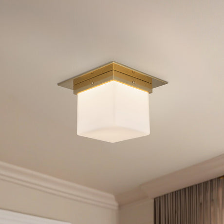 Alora Mineral 5-in (8-in Width) Flush Mount