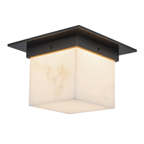 Alora Mineral 5-in (8-in Width) Flush Mount