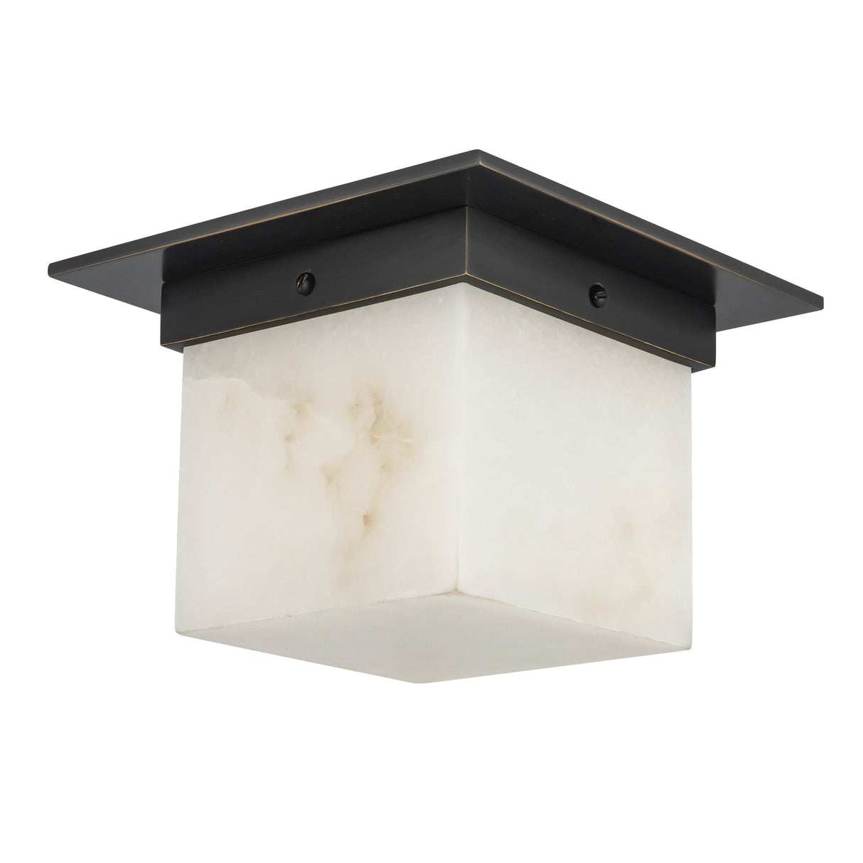 Alora Mineral 5-in (8-in Width) Flush Mount