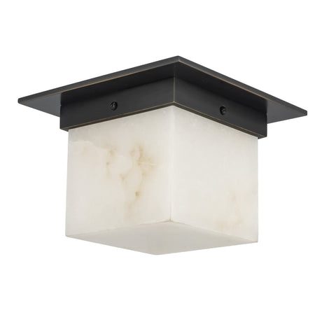 Alora Mineral 5-in (8-in Width) Flush Mount