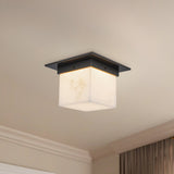 Alora Mineral 5-in (8-in Width) Flush Mount