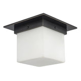 Alora Mineral 5-in (8-in Width) Flush Mount