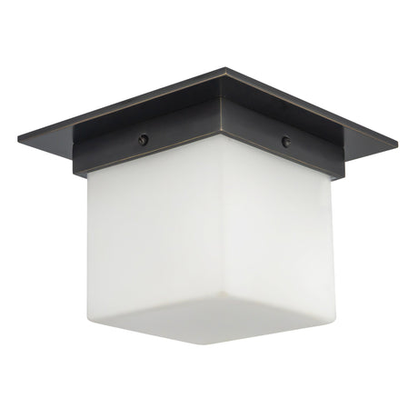 Alora Mineral 5-in (8-in Width) Flush Mount