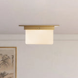Alora Mineral 5-in (11-in Width) Flush Mount