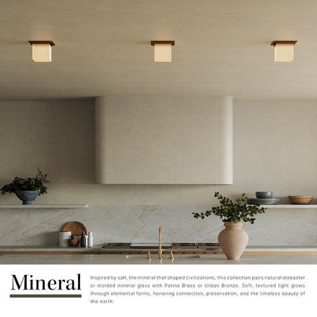 Alora Mineral 5-in (11-in Width) Flush Mount