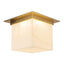 Alora Mineral 8-in (11-in Width) Flush Mount