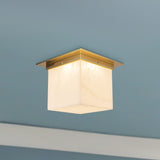 Alora Mineral 8-in (11-in Width) Flush Mount