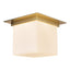 Alora Mineral 8-in (11-in Width) Flush Mount