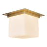 Alora Mineral 8-in (11-in Width) Flush Mount