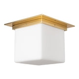 Alora Mineral 8-in (11-in Width) Flush Mount