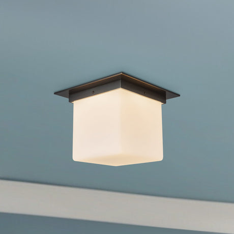 Alora Mineral 8-in (11-in Width) Flush Mount