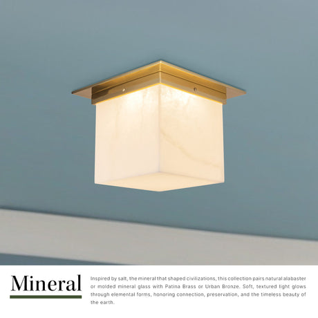 Alora Mineral 8-in (11-in Width) Flush Mount