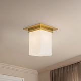 Alora Mineral 8-in (8-in Width) Flush Mount