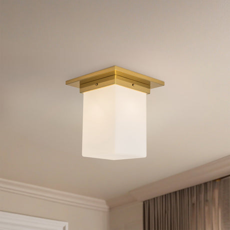 Alora Mineral 8-in (8-in Width) Flush Mount