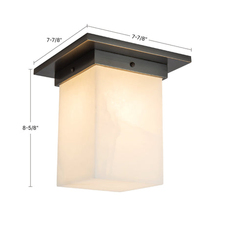 Alora Mineral 8-in (8-in Width) Flush Mount