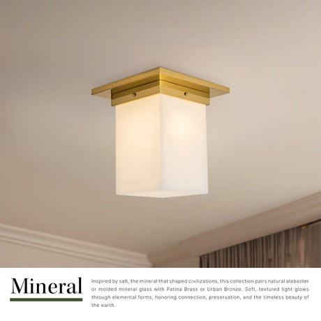 Alora Mineral 8-in (8-in Width) Flush Mount