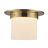 Alora Mineral 5-in (8-in Dia.) Flush Mount
