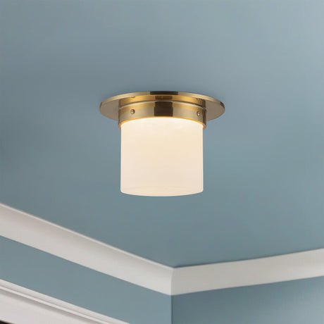 Alora Mineral 5-in (8-in Dia.) Flush Mount