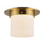 Alora Mineral 5-in (8-in Dia.) Flush Mount