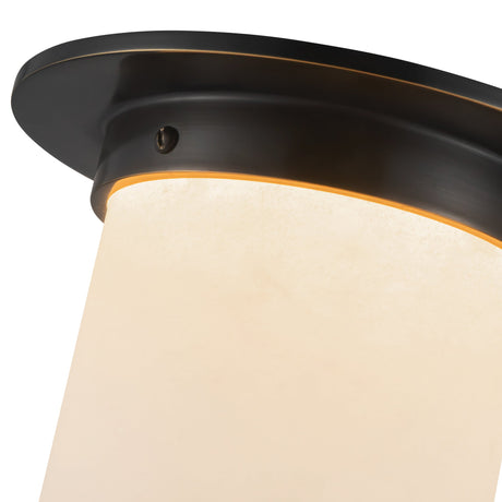 Alora Mineral 5-in (8-in Dia.) Flush Mount