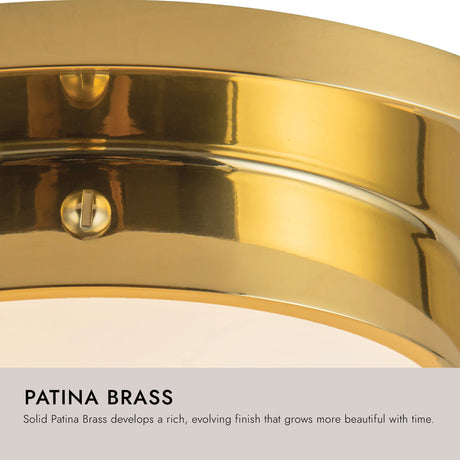 Alora Mineral 5-in (8-in Dia.) Flush Mount