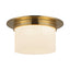 Alora Mineral 5-in (11-in Dia.) Flush Mount