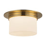 Alora Mineral 5-in (11-in Dia.) Flush Mount