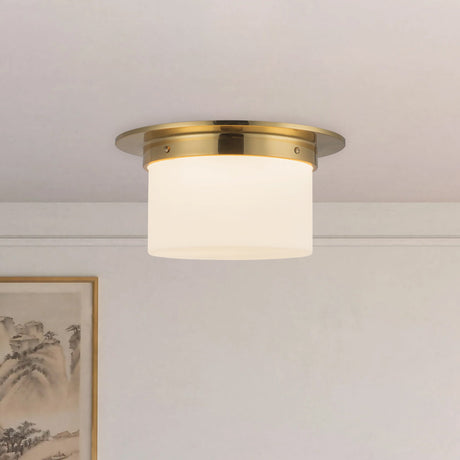 Alora Mineral 5-in (11-in Dia.) Flush Mount